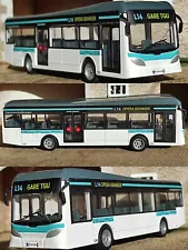 City Bus Ratp L14 Opera Granger Véhicule Miniature 19,5cm Jouet Collection Car