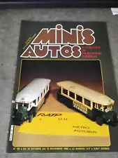 Minis Autos - Le Magazine De L'automobile Miniature - # 59 Bus Parisiens Ratp