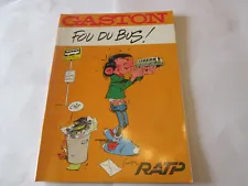 Gaston ..fou Du Bus .. ..pub  Ratp .1987...tbe .